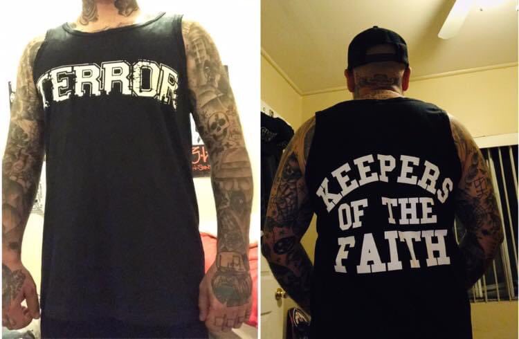 LuicidalA's tweet photo. Got my @terrorhardcore tank shirt! Hope to see this bad ass energetic band again soon
#terrorhardcore #punkhardcore #keepersofthefaith #hardcore #luicidal https://t.co/Z4JLhfuLhj