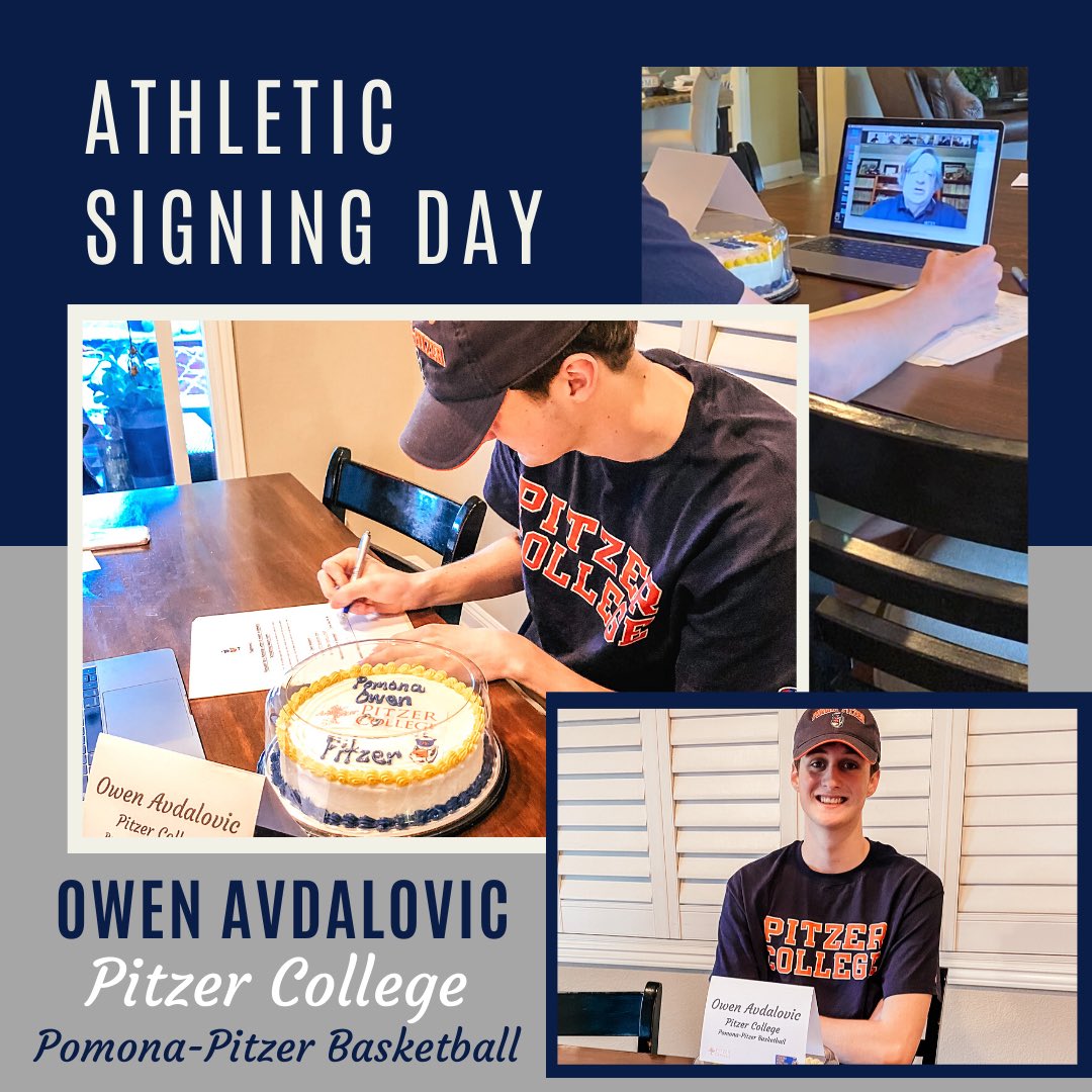Vista Athletics honored 20 athletes moving on to play at the collegiate level. Congratulations to all the seniors, including <a href="/owenavdo/">Owen Avdalovic</a>, who will attend Pitzer College and play on the Pomona-Pitzer Basketball team. <a href="/VDLAthletics/">Vista Athletics</a> <a href="/sagehenhoops/">Pomona-Pitzer Men's Basketball</a>