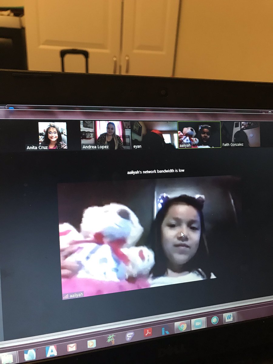 CHAMPS after school staff having a  show and tell zoom FUN Friday. Ss sharing their favorite pet or animal. .<a href="/McFarland_USD/">McFarland Unified SD</a> <a href="/ca_afterschool/">AfterSchool Network</a> <a href="/CaELPrograms/">CA Expanded Learning</a>  <a href="/aundreya_/">Andrea</a> #musdconnectingkids #ases <a href="/Mr_Brian_Bell/">Brian Bell</a>  <a href="/BRS_Academy/">Browning Road STEAM Academy</a> <a href="/Horizon_Jaguars/">Horizon Elementary School</a>