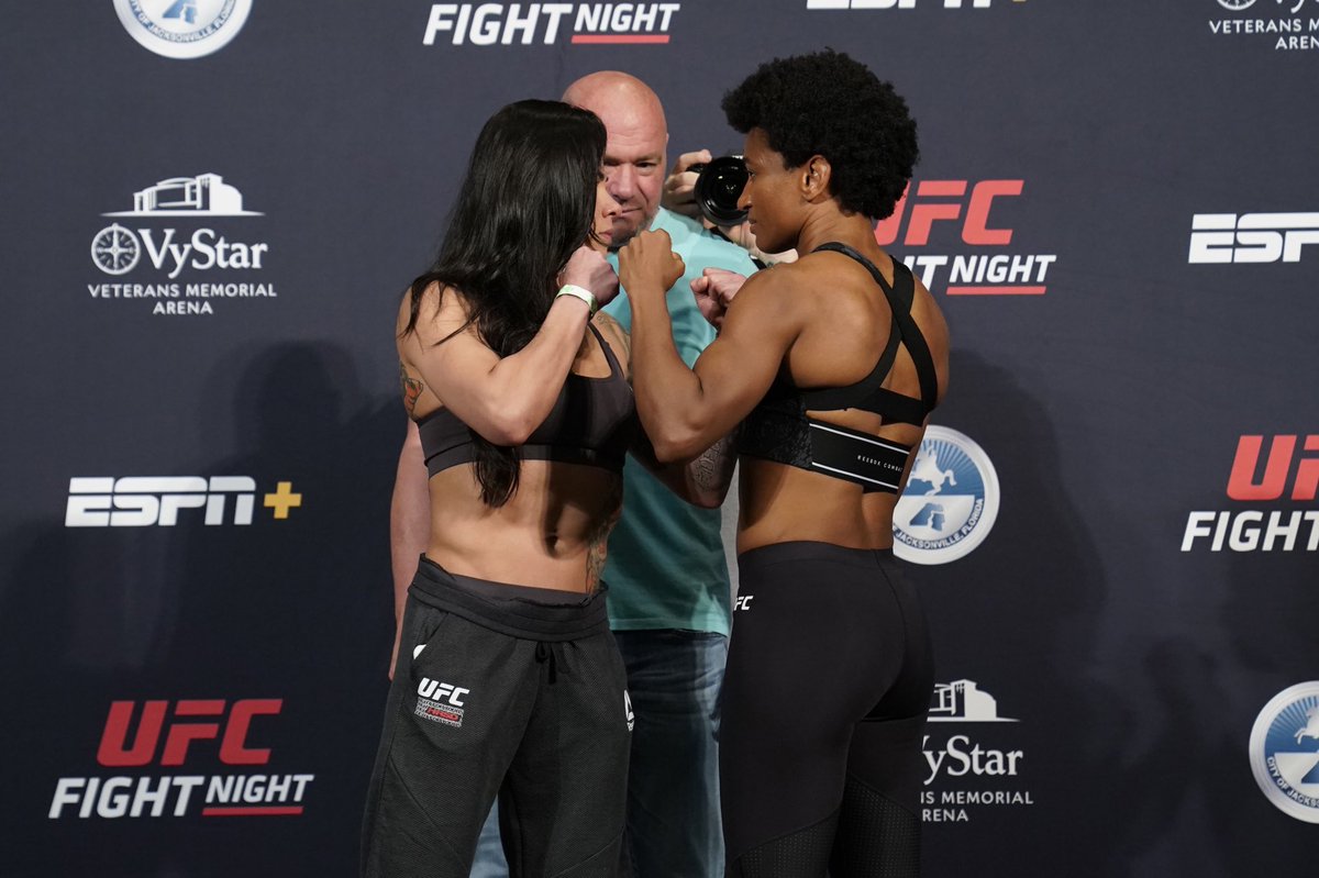 Ready to fuckin scrap. #UFCJax