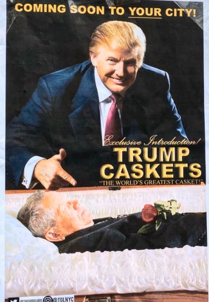 JohnRMoffitt's tweet photo. @Danny_I_M253 @Drstevenhobbs #TrumpCaskets https://t.co/jhp9RIiUSm