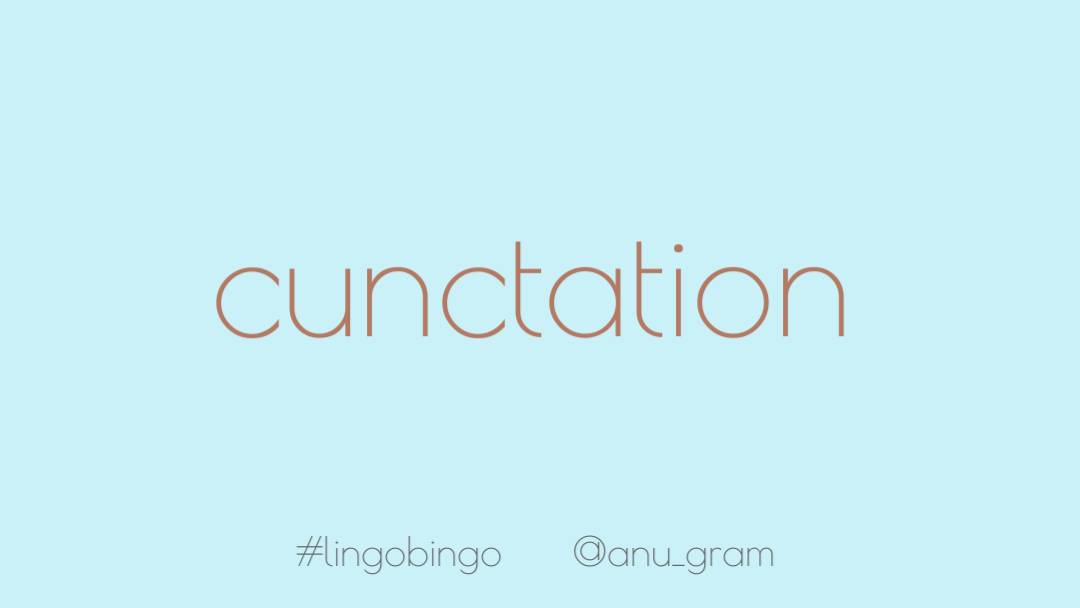 I've procrastinated, and how!I have no excuse save being consumed whole by playing  #AnimalCrossingNewHorizon every spare moment.But, I have discovered a fantastic (if somehat sweary and rude sounding) word for procrastination, so here goes'Cunctation' #lingobingo