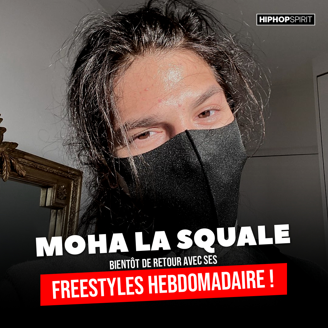 hiphopspiritcom's tweet photo. 🚨 Moha La Squale vient d'annoncer sur son compte Instagram qu'il sera très prochainement de retour avec ses Freestyles Hebdomadaire avant la sortie de son nouvel album ! 🔥 #MohaLaSquale #Freestyle #Moha #Bendero #RapFr #RapFrancais #Rap #HipHop #HHS #HipHopSpirit https://t.co/YgMbd3mjTb