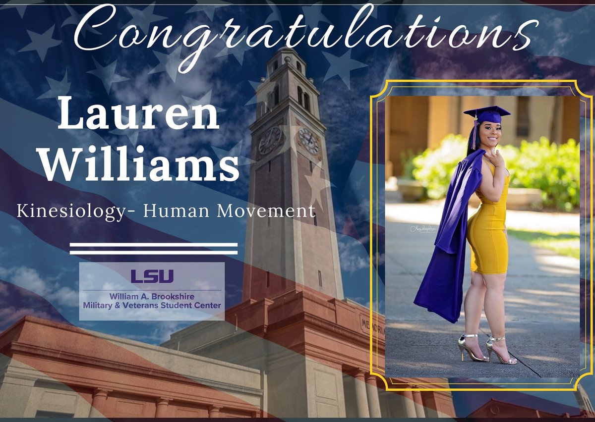 #FOREVERLSU #LSU20 #lsuspotlight #LSUGrad