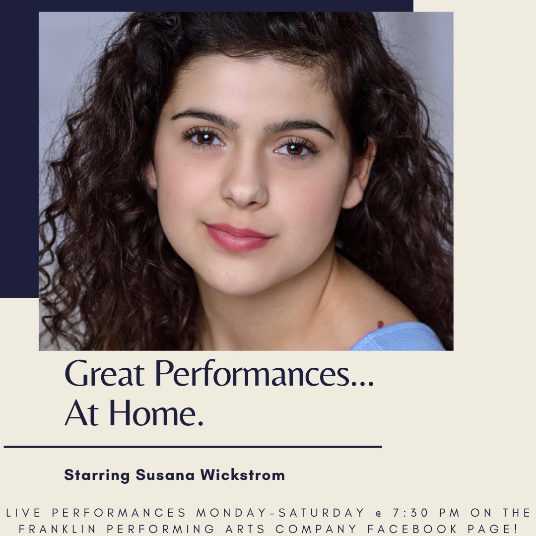 fpac_online's tweet photo. Tune in to the Franklin Performing Arts Company Facebook page TONIGHT at 7:30 pm EST for another live performance by Susana Wickstrom! https://t.co/kX7Jx1T23Q