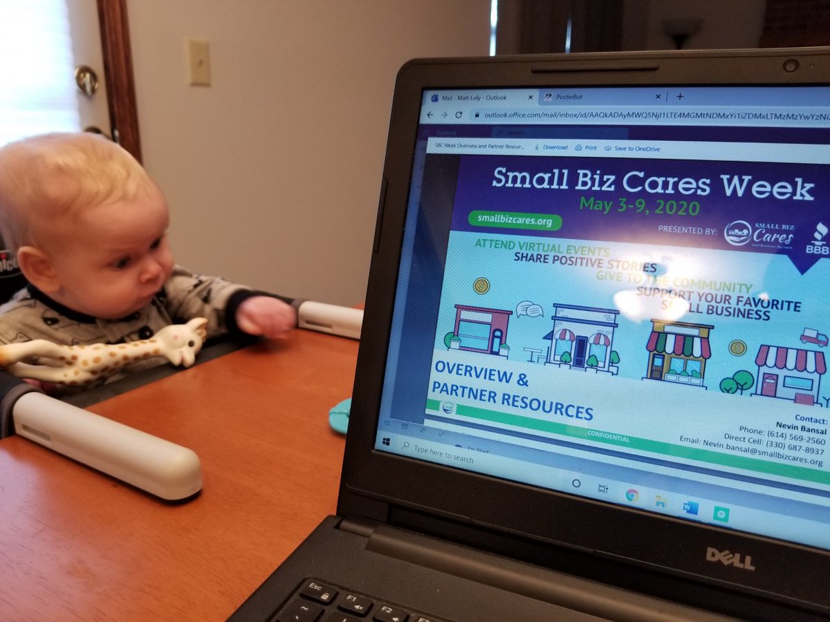 WAChamber's tweet photo. Some are having too much fun like our Director of Marketing & Community Outreach Matt Lofy. #FridayFun #WorkFromHomeFriday https://t.co/KlRFNgK4oR