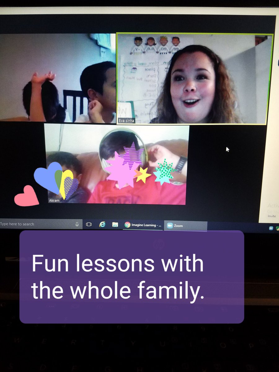 SinhaEva1's tweet photo. I love being able to meet with multiple family members at a time. Teaching kids to be kind to their younger siblings and teaching them what it really means to help your sibling with homework is the best. I miss my kiddos.
#nisd #NISDLegends #rootedcne #rooted https://t.co/N3BabJfknW