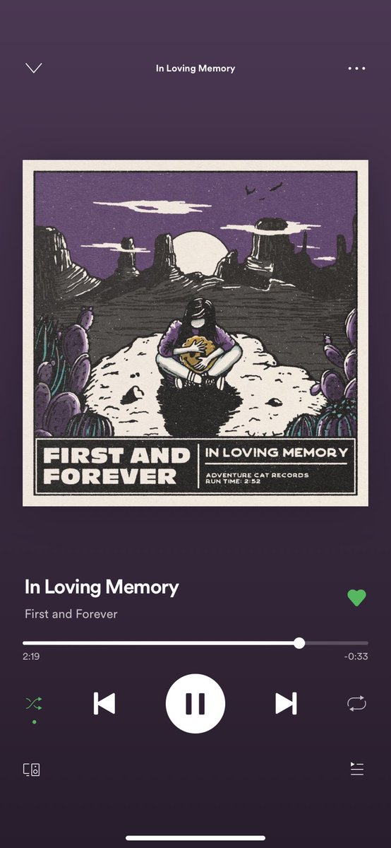 Hi:) <a href="/FirstForeverAZ/">First and Forever</a> released a new song and its incredible!! All of you should go listen<3 thank you:)