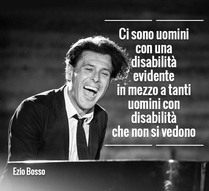 manageritalia's tweet photo. ❤️ Ciao #Ezio quanto ci mancherà la tua #abilità, #curiosità, #vitalità, #amabilità...!

#EzioBosso #diverityisworth #diversity https://t.co/6LFRcD46CG