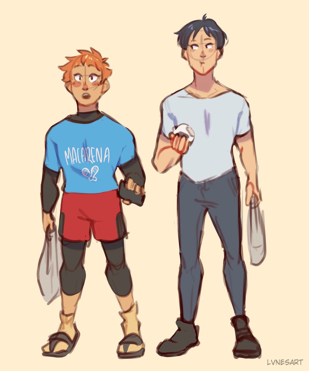 Hhh oh to fall in love with your soulmate and rival
#haikyuu #kagehina 
