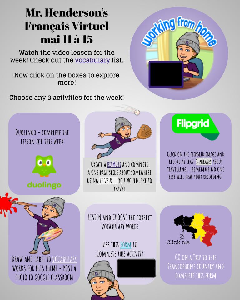 Henderson2485's tweet photo. ...from week to week we adapt, create and explore! #bitmojifever #distancelearning #fsl https://t.co/xlzJCSPpaR