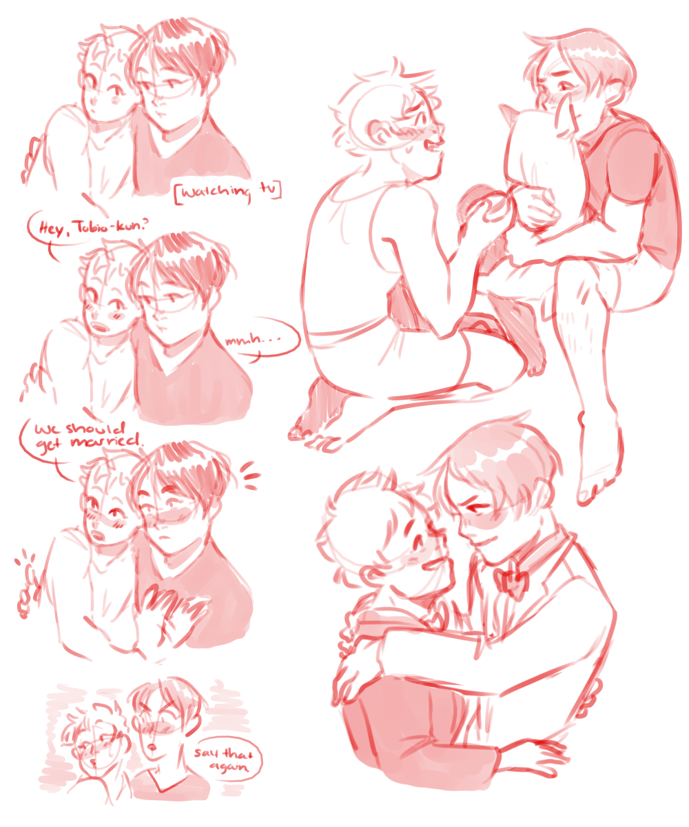 Hhh oh to fall in love with your soulmate and rival
#haikyuu #kagehina 