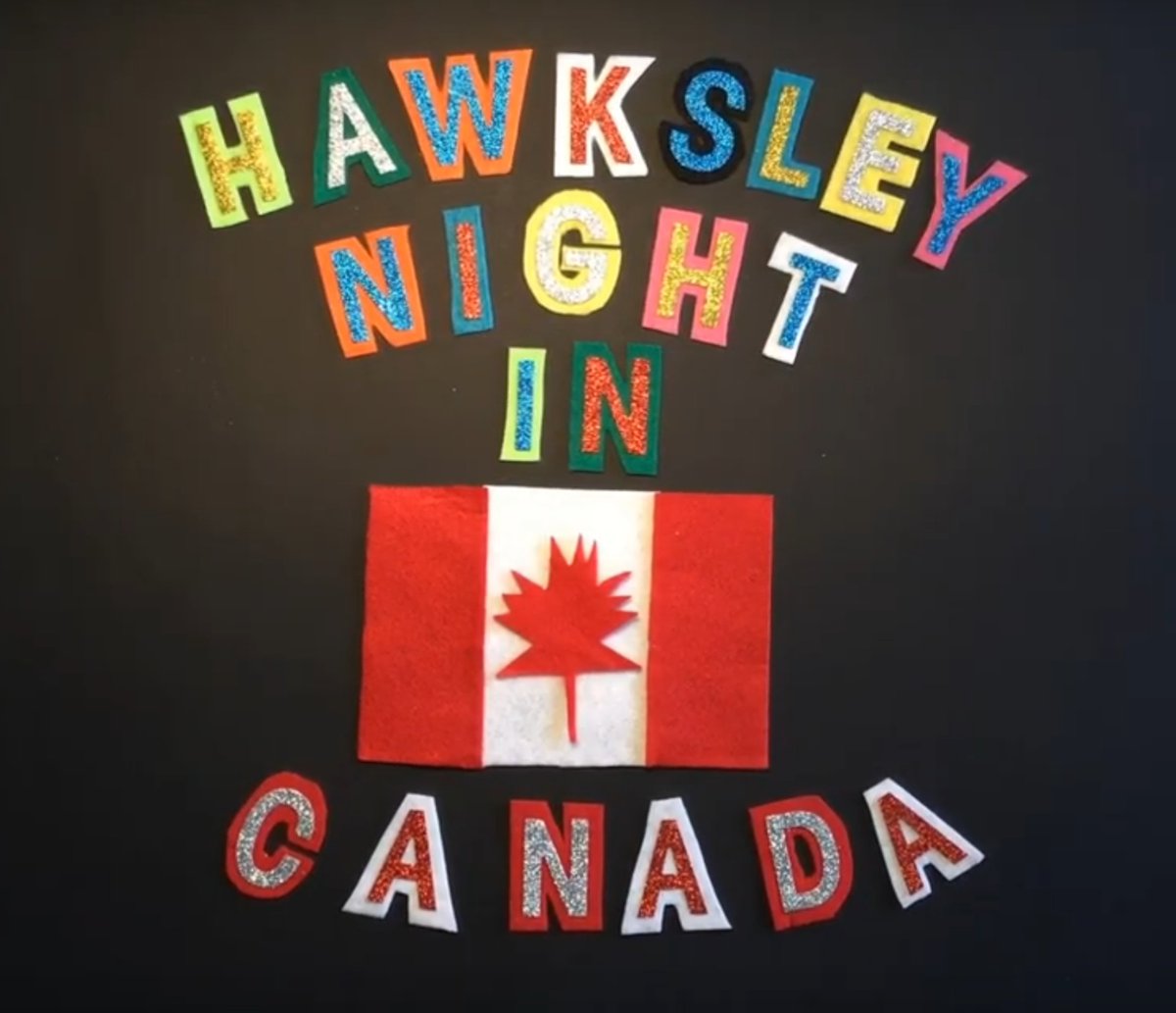 HawksleyWorkman's tweet photo. #HawksleyNightInCanada!!!

Date: Thursday May 21

Time: 5pm PT / 8pm ET

Tickets: https://t.co/LL2NUBdeh7

(We realize this will be a late hour for our friends in Europe, stay tuned for an earlier show announcement coming up!) https://t.co/jcgbdKx5aa