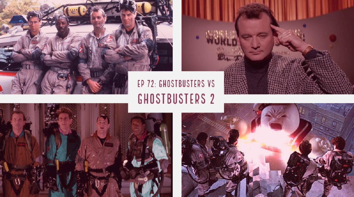 #GhostbustersAfterLife has been pushed to 2021, so we're digging into our vault for one of our favorite battles - Ghostbusters vs Ghostbusters 2. Listen on Apple Pods apple.co/3fOI5IK or Spotify spoti.fi/2X62PmW #podcast #Ghostbusters