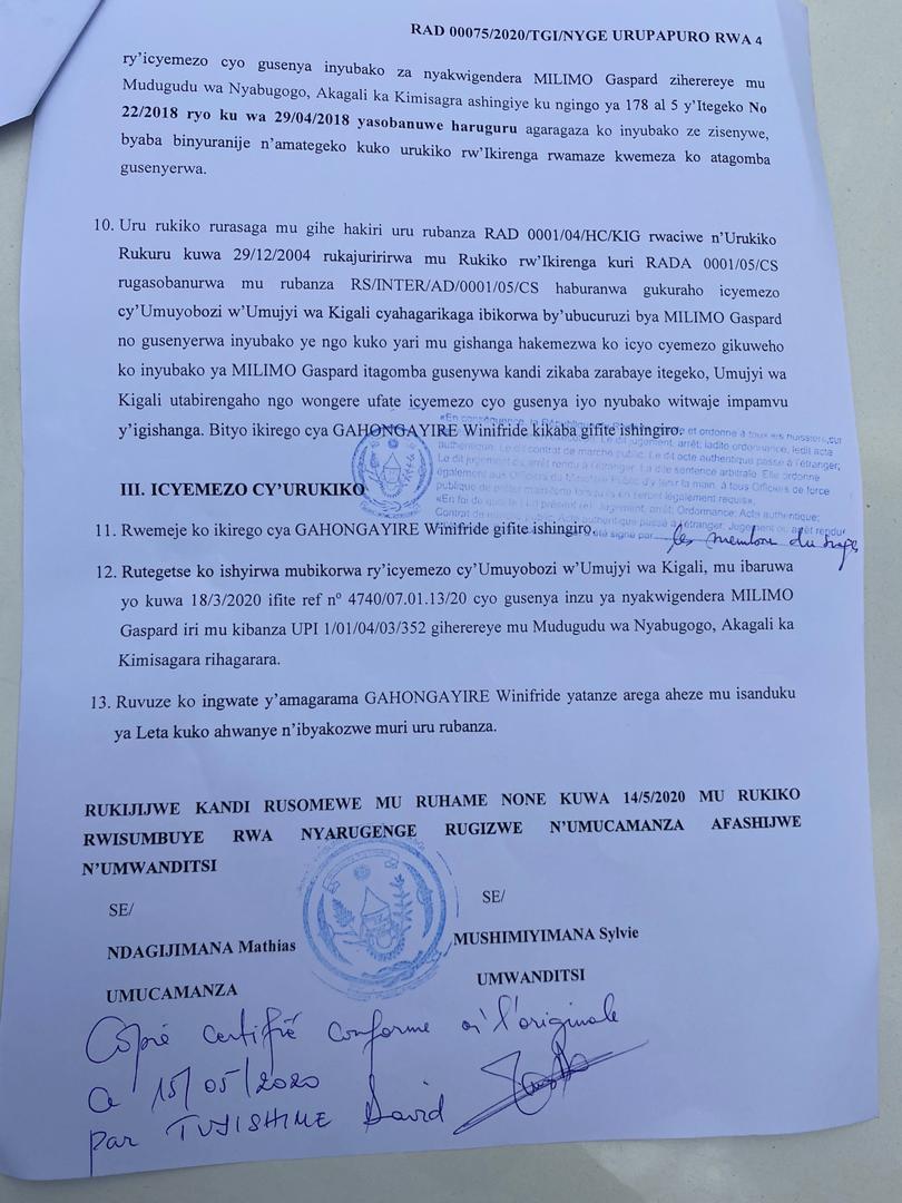 BigombaG's tweet photo. Urukiko @RwandaJudiciary rwategetse ko inzu ya Gaspard MILIMO iri #Nyabugogo itagomba gusenywa ariko #MafiaState @RwandaGov @CityofKigali zanze kubahiriza icyemezo cy'urukiko. @KUpatriot @Healer1official @Tom_Marvolo_Ri @EmiliaDeLoda @Sergiondayi @peacemakersola @TheoMpoze https://t.co/ueYOIZfia9