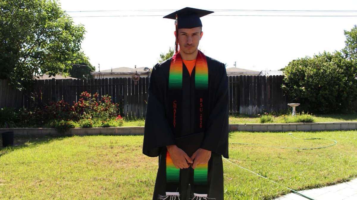 chaffeybsu's tweet photo. Congratulations to our BSU seniors who put in hard work and effort for this moment. Now onto a brighter future. We are so proud of you! (send your picture if you wanted to be shouted out) https://t.co/tjgInocr6X