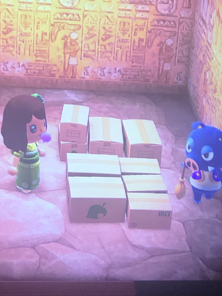 Watermelon_soul's tweet photo. I have Boris in boxes free to anyone who wants him! Dm me for dodo code must have open plot! #villagerinboxes #acnhvillagertrade #ACNHvillager #villagertrade #acnh #AnimalCrossingNewHorizions https://t.co/E2YNWIlhrt