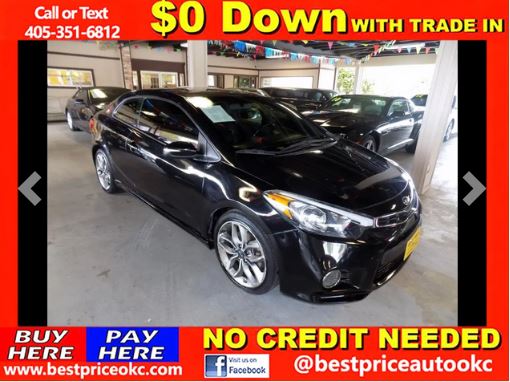 Come check out this 2015 Kia Forte Koup SX!
bestpriceautookc.com
#BestPriceAuto #autosales #cars #OK