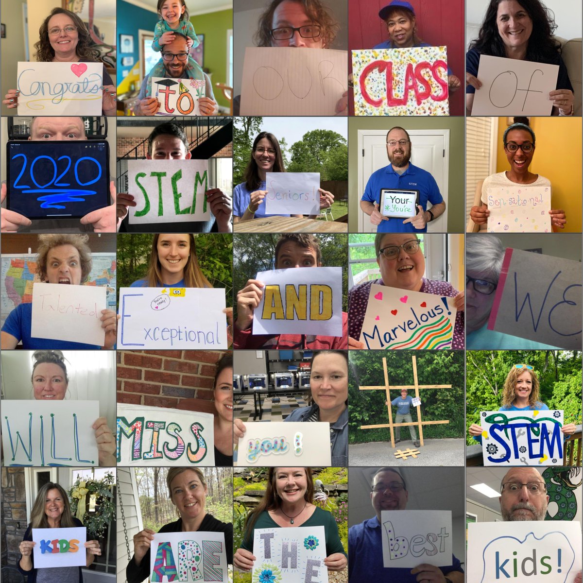 STEMcha's tweet photo. CONGRATULATIONS to the STEM School Chattanooga Class of 2020! Our faculty and staff are celebrating you today! #STEMCha #STEMSchoolChattanooga #Classof2020 #stemkidsarethebestkids #proudSTEMstaff #SweetVictory https://t.co/XCcSzEWU5P