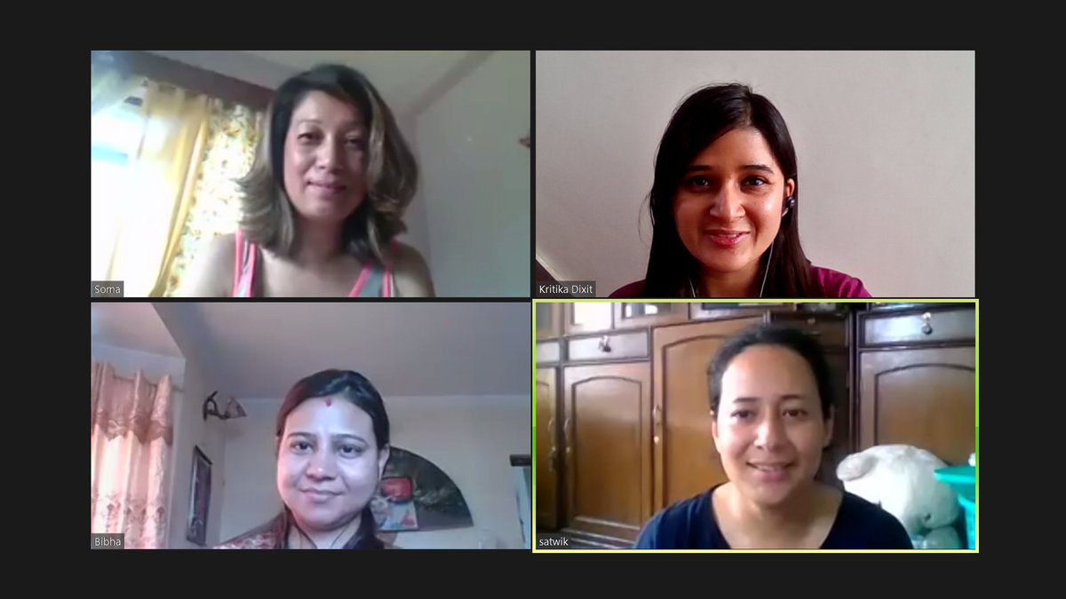 SakiThapa's tweet photo. Who #motivates u when ur 3 years son runs around while #workfromhome& u busy #homemaking along with sitting in the virtual classes & do babies #homework,take different webinars & 4 different online courses including #WHOTDR #implementationresearch? Its #women #Lockdown #COVIDγΌ19 https://t.co/LoBIrTleLm