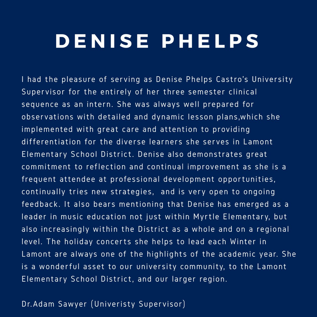 csubted's tweet photo. Today we would have celebrated all of our credential program completers and given special recognition to our Outstanding Students of the year. Help us in congratulating Denise our SS outstanding student and all our SS 2019-2020 completers 💛💙 https://t.co/emlYzkWPEL