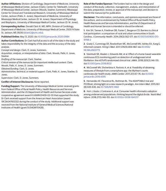 dc3md's tweet photo. Our research supports utilizing digital consent to⬆️inclusion of rural &amp; low-income populations in clinical trials. @JAMACardio https://t.co/YR4Q3rxD6b https://t.co/MJksvGckUN