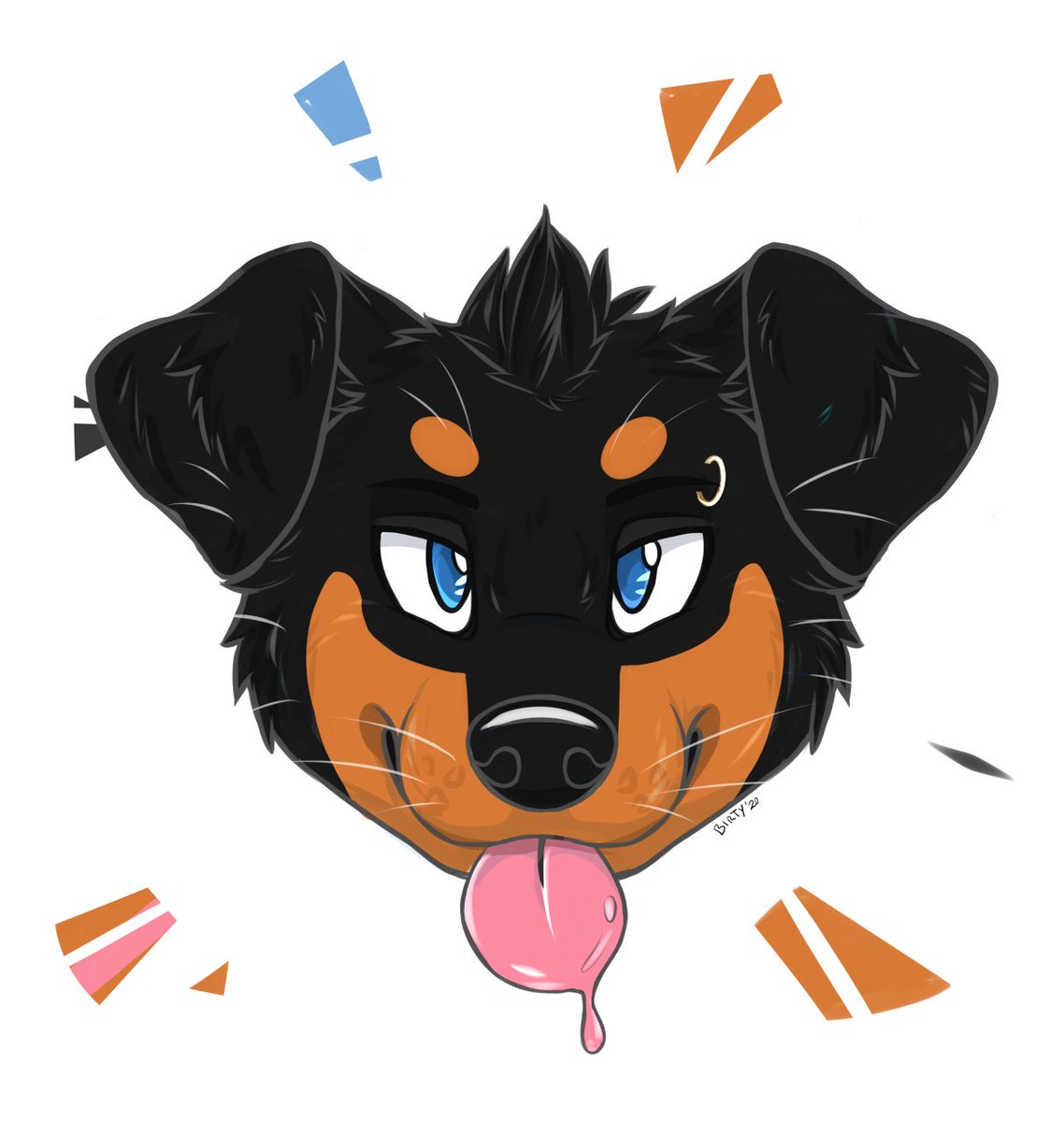 WANNA KNOW WHAT I BEEN UP LATELY?! 
💙Doing those Cuties [colors+lil edits] For $25USD!💙

Those could make very nice stickers  too! 
Super proud how turning out 💙 

[Preference canine based] RT are Welcome =)!
Enjoy!!! 
#furry #FursuitFriday #furryart