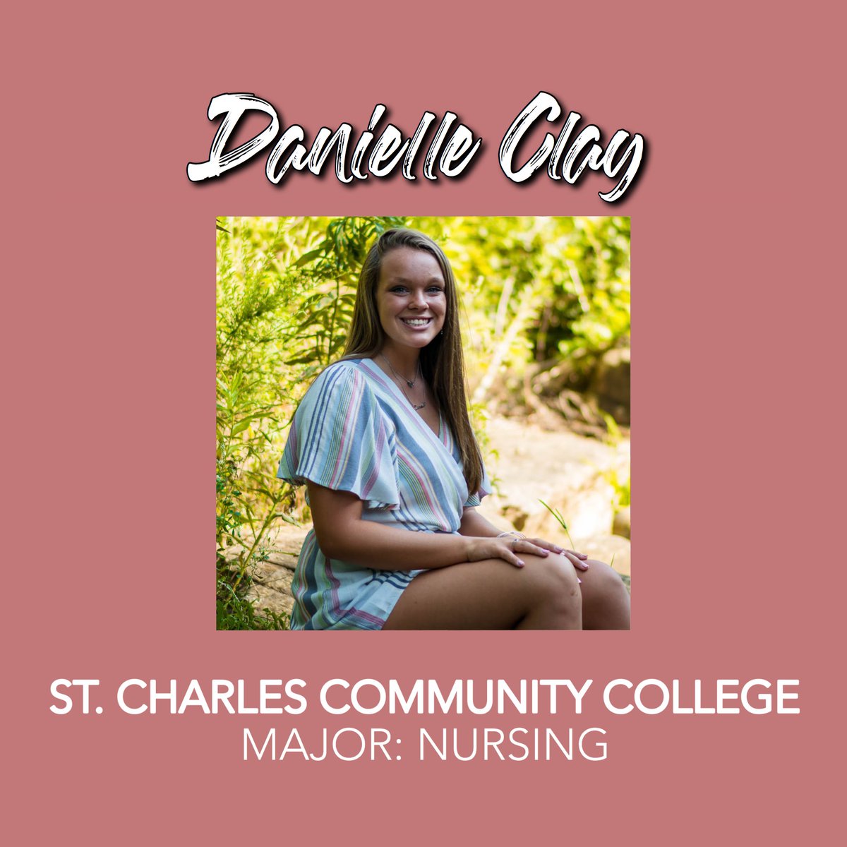 HoltStucoo's tweet photo. Senior Spotlight: Danielle has been in Holt’s Student Council for 2 years now. She served as the Relations Comissioner this past year! Danielle plans to further her education at St. Charles Community College, majoring in Nursing! We wish you the best of luck! #ClassOf2020 https://t.co/JITW62fL04