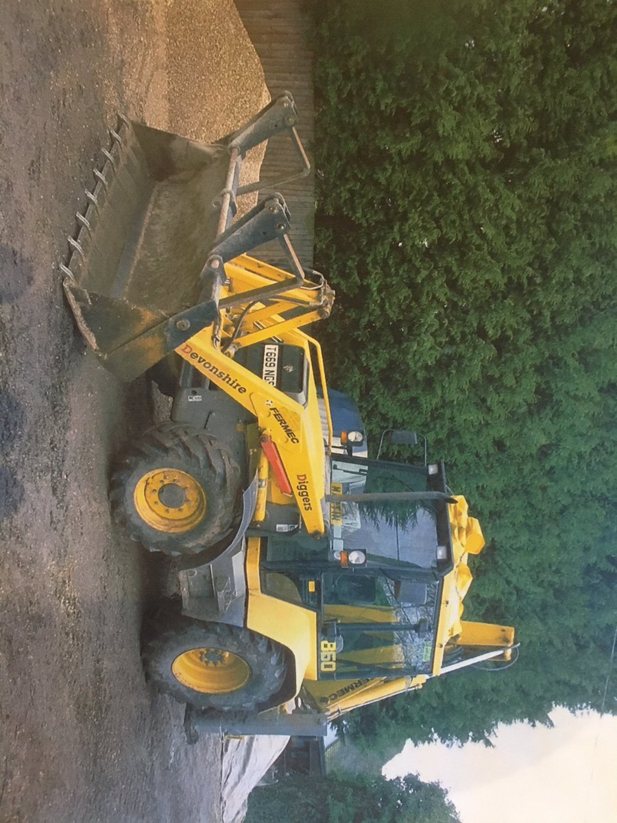 20 years today and still operating backhoes. Paid just £22,000 for this ex demo Fermec 860 with a set of buckets.