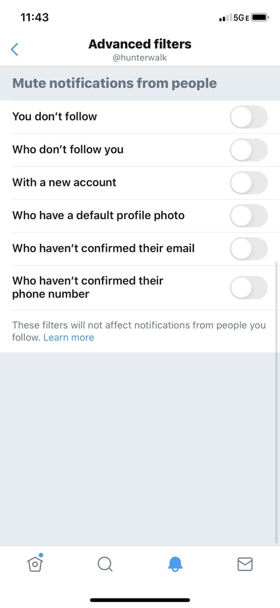 ..."manage your notifications" twitter says. Ok, which of these do you want me to toggle on? Of course i can reduce this to a personal echo chamber if needed but is that the best Twitter can figure out? 4/x