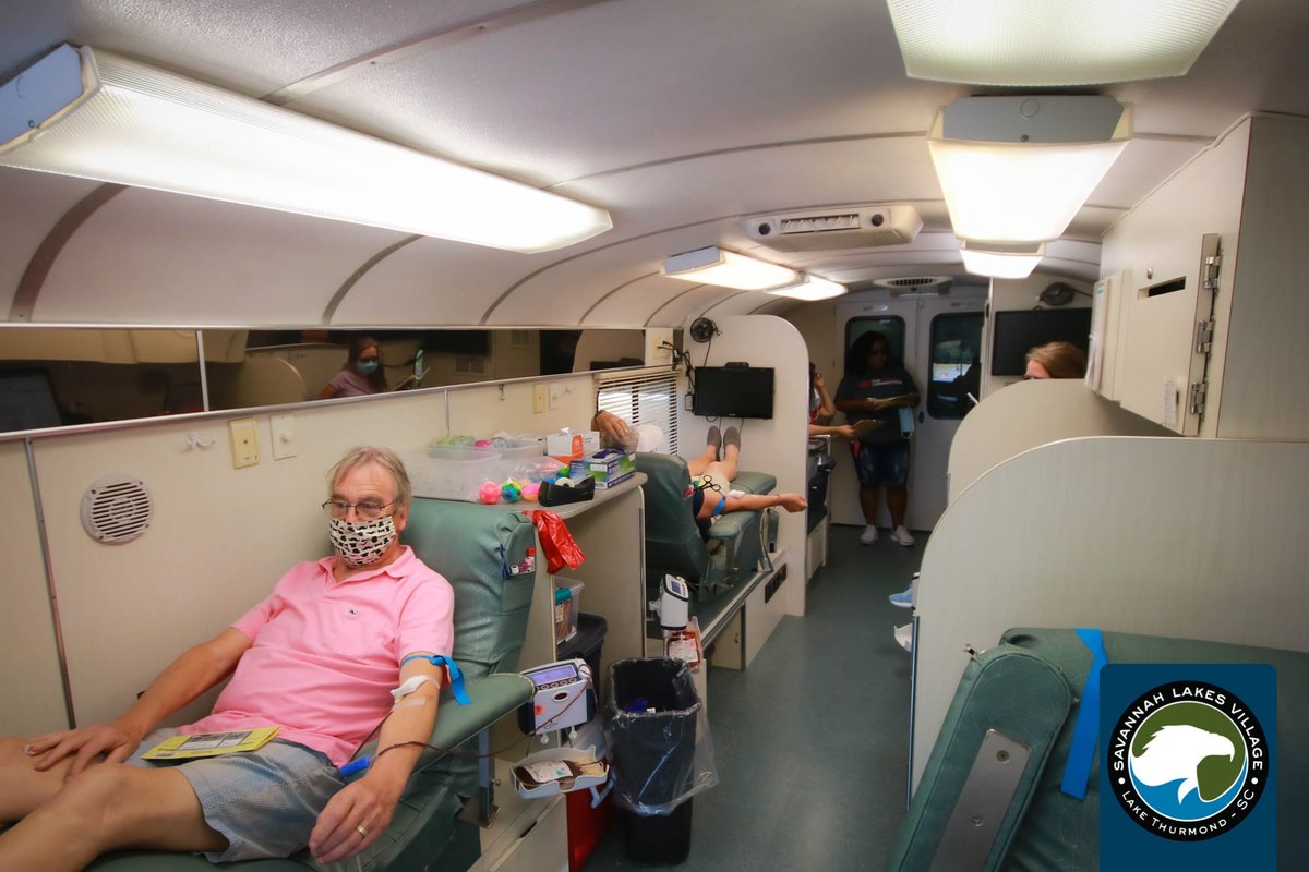 SavLakes's tweet photo. The Blood Connection was onsite today at the SLV Recreation Complex! A robust blood supply is always important to help those whose needs can't wait, pandemic or not. More than a couple dozen property owners rolled up their sleeves and donated blood today. Bravo! https://t.co/U95P8FvRer