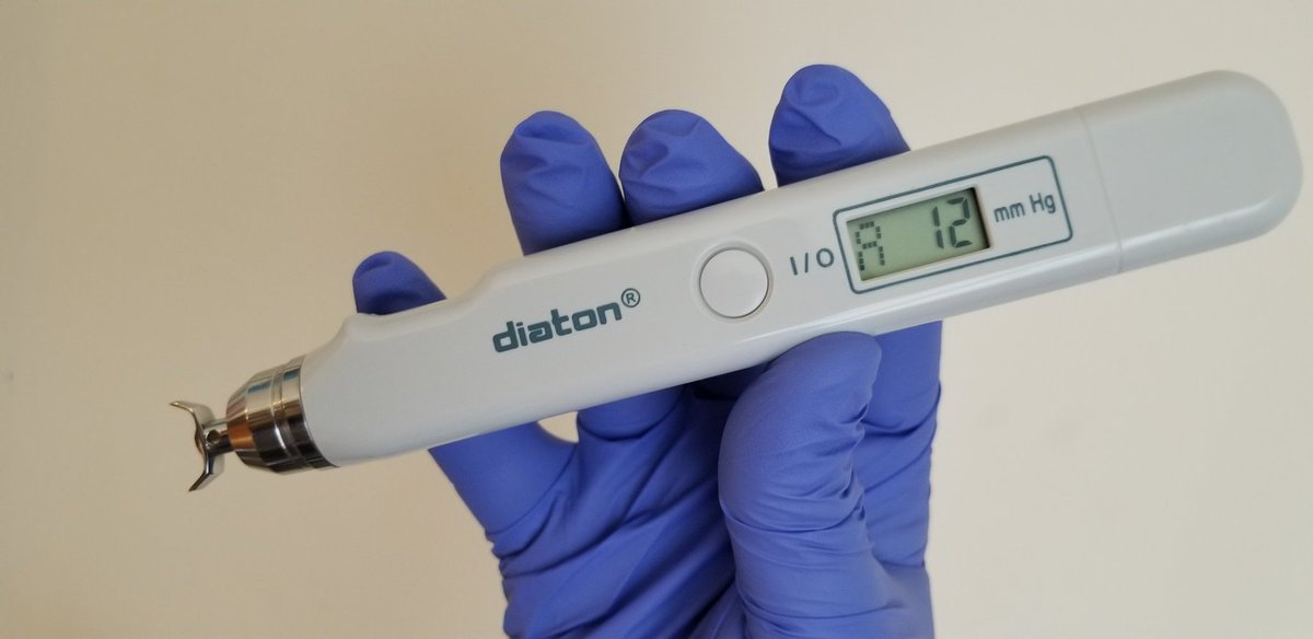 TONOMETER's tweet photo. Practice #SafeTonometry - IOP THROUGH EYELID.
NO Contact with Cornea (mucous membrane) = No Risk of Infecting.
Learn about #Diaton Transpalpebral Transscleral #tonometer https://t.co/LGm9aYwHxO
#optometry #ophthalmology #glaucoma #tonometry #virusprevention #eyecare #eyes https://t.co/DvaglgC7qK