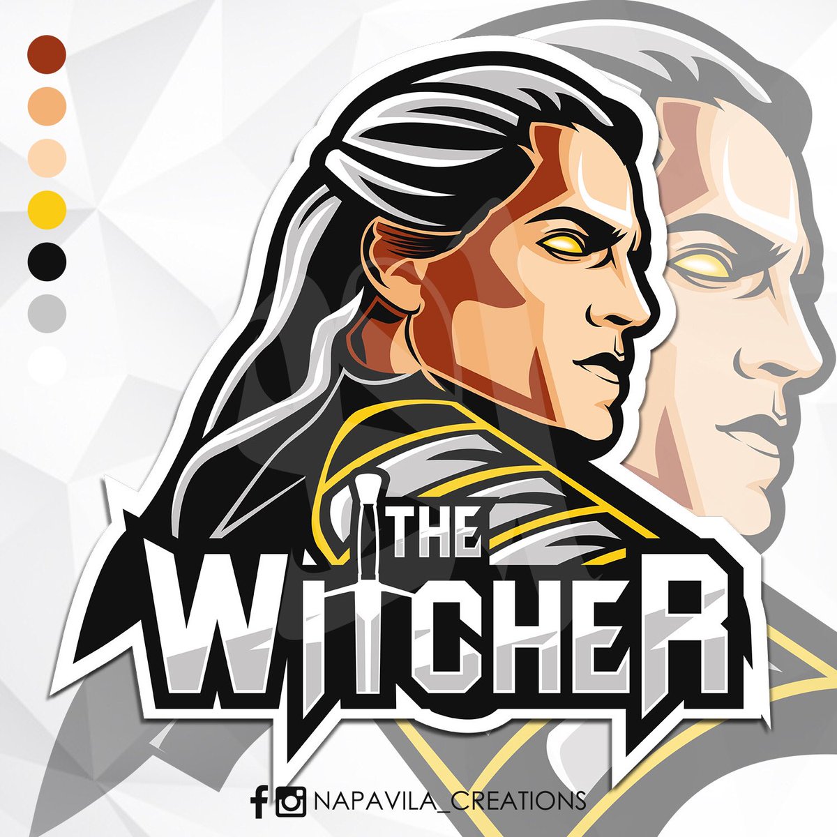 NapAvila's tweet photo. The Witcher in turn get yourn 🤙🏻
For more info PM/DM me.
.
.
.
.
.

.

#logodesigner #logomaker #esl #logoinspirations #logoawesome #logogram_id #logoshift  #esportslogo  #thedesigntalks  #mascotlogo #indologogram #characterlogo #streamer #thewitcher #thewitchernetflix  #witcher https://t.co/gMdcTND7aB