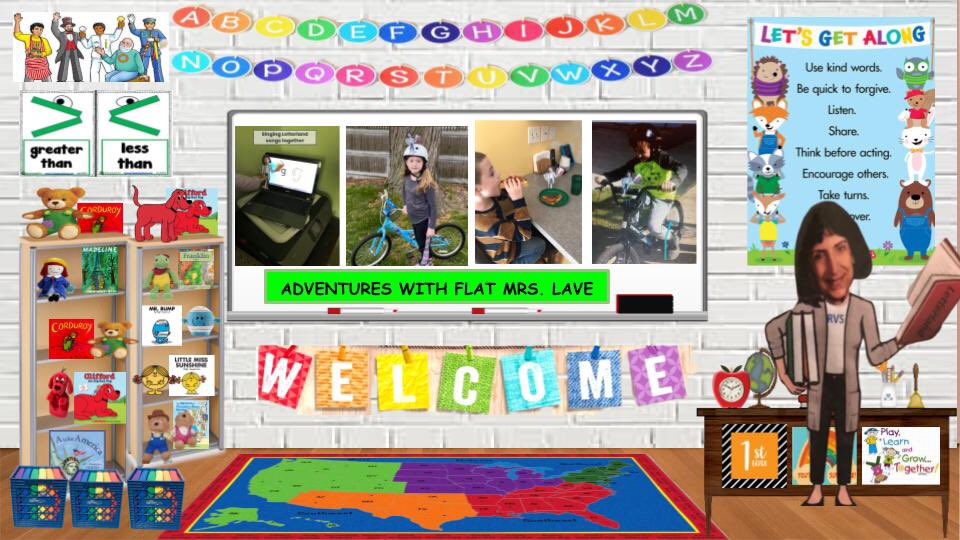Thank you for Flat Mrs. Lave’s FUN adventures, Room 4 First Graders! #HazletProud #RVSisaGoodPlaceToGrow