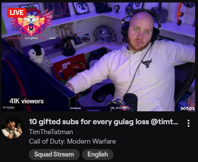 Hukah_'s tweet photo. @timthetatman This is almost gold https://t.co/xKxByBMyul