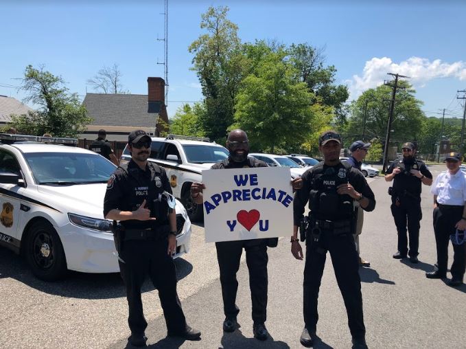 Today, we thanked some of our HealthcareHeroes at HopkinsMedicine