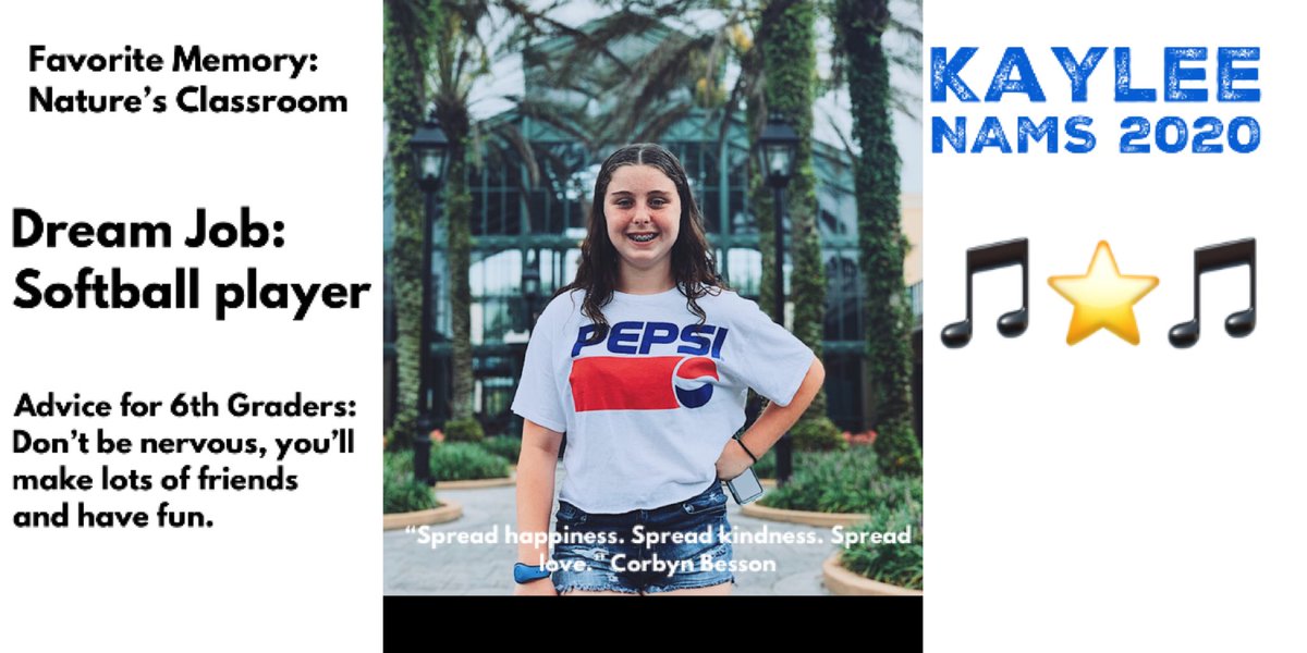 NAMS_Chorus's tweet photo. I love this 8th grade FY chorus member’s quote! @namamusic @NAMiddle #8thnotes https://t.co/JtCCijzGe0