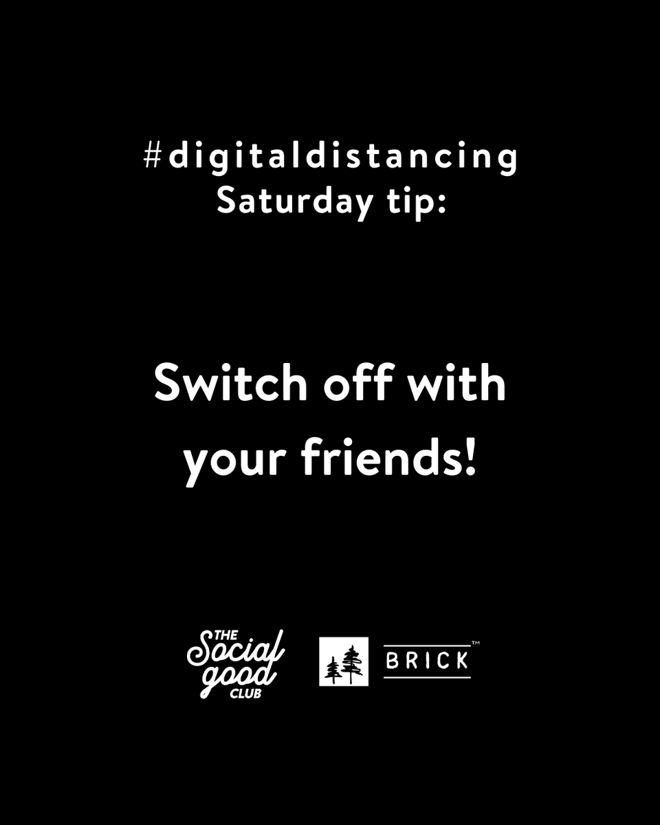 SocialGoodClub_'s tweet photo. Staying in with your roommate, partner or parent? Don’t be the only one digital distancing. Invite them to take the challenge and you’ll be able to be accountable to each other if one of you wants to slip up. 😉
#DigitalDistancing #DigitalBreak #DigitalDetox https://t.co/IPNwuzqacR