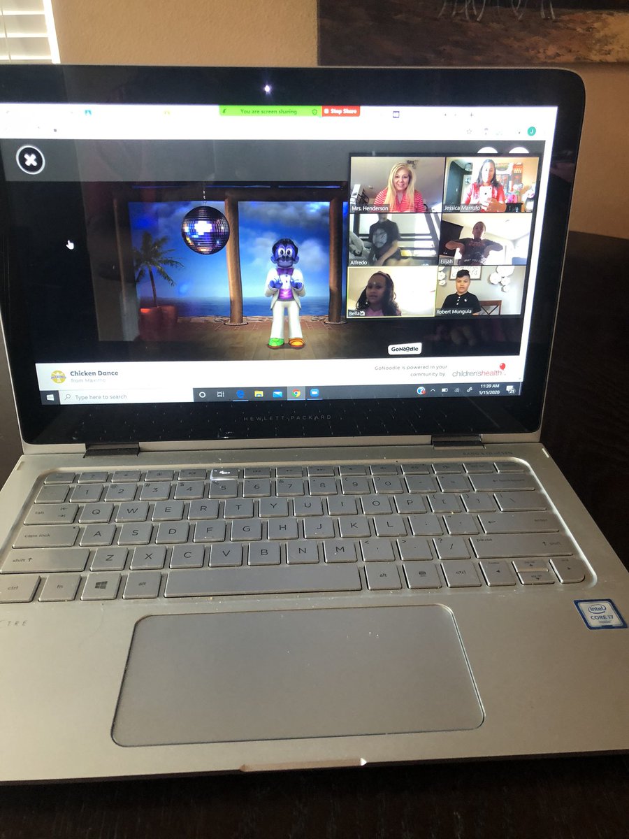 JessMMarrufo's tweet photo. Thanks Mrs. Henderson for being our guest speaker today on our Zoom lunch bunch! We even danced the chicken dance and played a scavenger hunt. @LHendersonWrite @NISDMichael #Michaellegendary #Togetherwearemichael #Michaelunited https://t.co/GVP2LCfDuJ