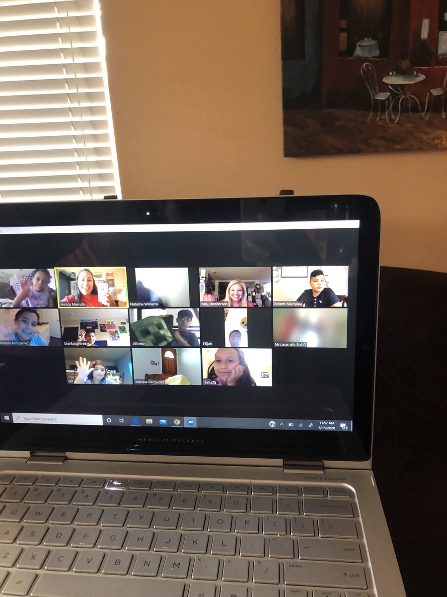 JessMMarrufo's tweet photo. Thanks Mrs. Henderson for being our guest speaker today on our Zoom lunch bunch! We even danced the chicken dance and played a scavenger hunt. @LHendersonWrite @NISDMichael #Michaellegendary #Togetherwearemichael #Michaelunited https://t.co/GVP2LCfDuJ