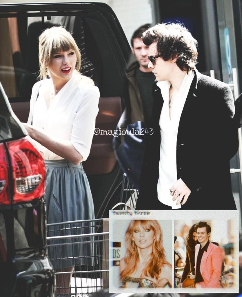  @Harry_Styles and  @taylorswift13 leaving a grocery store in Nashville.Harry Styles and Taylor Swift if they were both 23 years old. #harrystyles    #taylorswift    #haylorswyles  #hayloredit  #haylor  #haylorisreal  #haylorsameage