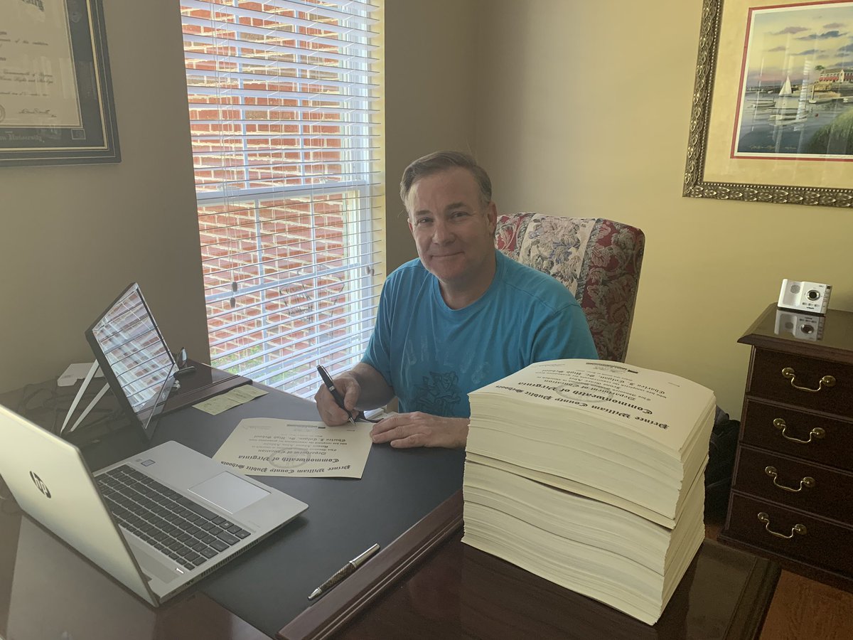 One Class of 2020 diploma signed and 710 to go! <a href="/colganhs/">Colgan High School</a> <a href="/Colgan2020/">The Class Of 2020</a> <a href="/PWCSNews/">PWCS</a>
