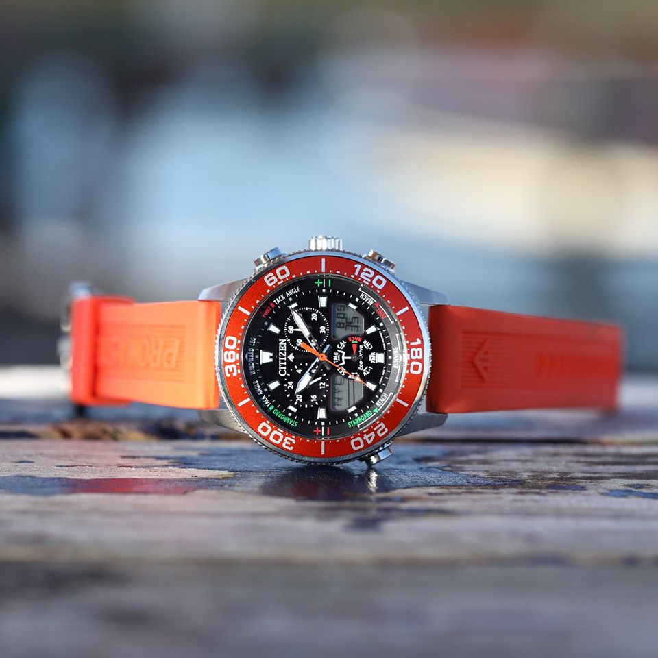 MCustomJewelry's tweet photo. Improve your mobility and your mood with a burst of brlliant color: the all-new Citizen Promaster Sailhawk with a bright-orange polyurethane strap. #MyCitizen #CitizenWatch #CitizenPromaster #GoStronger #EcoDrive #EveryCitizen #colorpop https://t.co/tkufiwIrDf