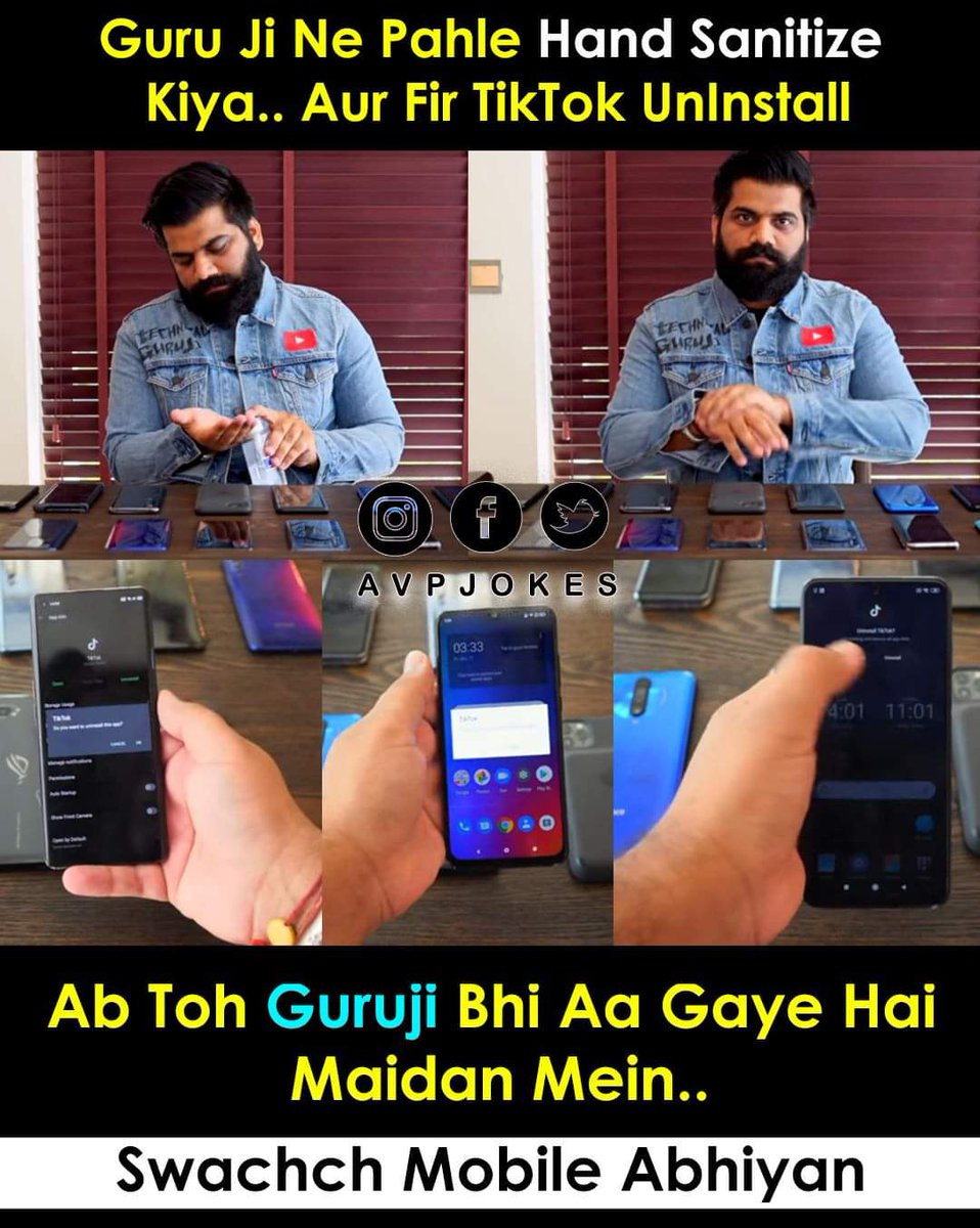 worstjacklo's tweet photo. આરંભ guruji ne kiya he khatam indians karenge
#BandTiktokInIndia 
#Carriminati #technicalguruji https://t.co/67QOTQkdsI