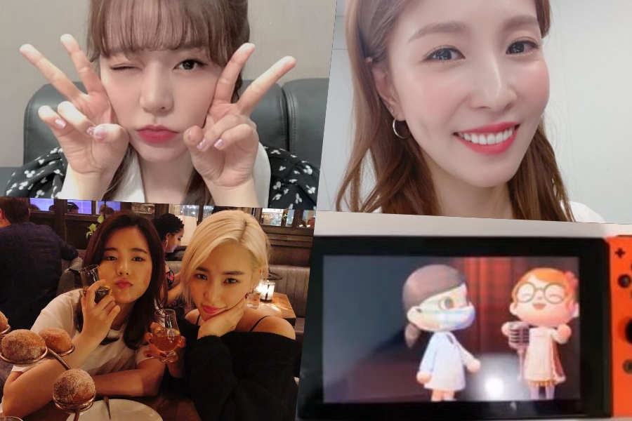 soompi's tweet photo. #GirlsGeneration’s Sunny Gets Special Birthday Shout-Out From Her Idol #BoA + Tiffany Celebrates With Photos From Playing Animal Crossing Together
https://t.co/BTGxG81dRE https://t.co/gmcEXiMIis