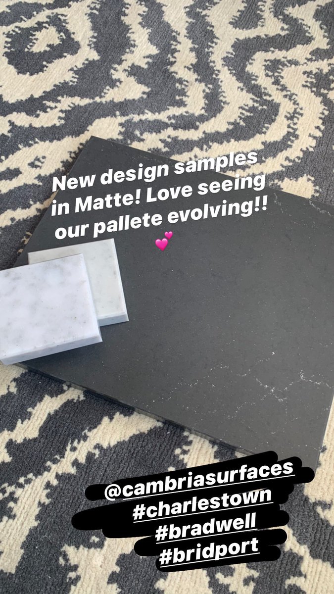 CambriaJess's tweet photo. @CambriaSurfaces Loving the new designs in Matte! https://t.co/lqyiG5mgfw
