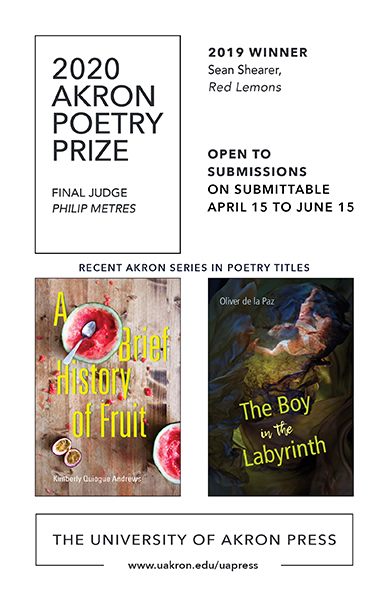 marybid's tweet photo. One month left to submit to the @uakronpress Akron Poetry Prize competition! Philip Metres is the final judge. Details at https://t.co/C2Pk5VeE3H https://t.co/03PHC26hKv