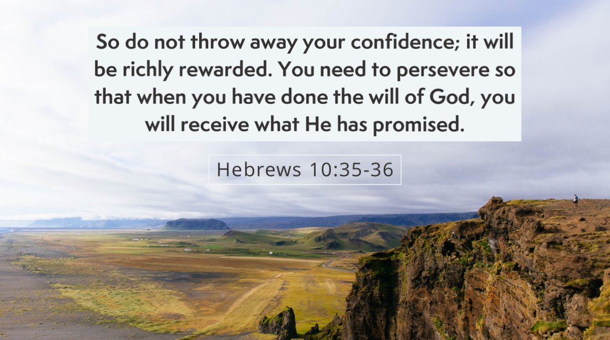 SCCAdventists's tweet photo. It’s hard when we’re called to obey God’s will and the fulfillment of His promise seems so far away. But we know that our faithfulness and obedience will be rewarded with eternal life with Him ❤️📖 #Bibleverse https://t.co/XO16Xc0Q9P