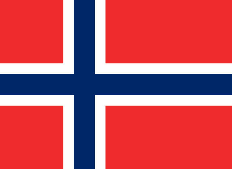 48. NorwayI know - controversial choice, but the red-white-blue -white red combo is very...aggressive? There's something about this flag that almost makes me not want to look at it, but it's saving grace is the white, because if it was just red and blue - it would be HIDEOUS