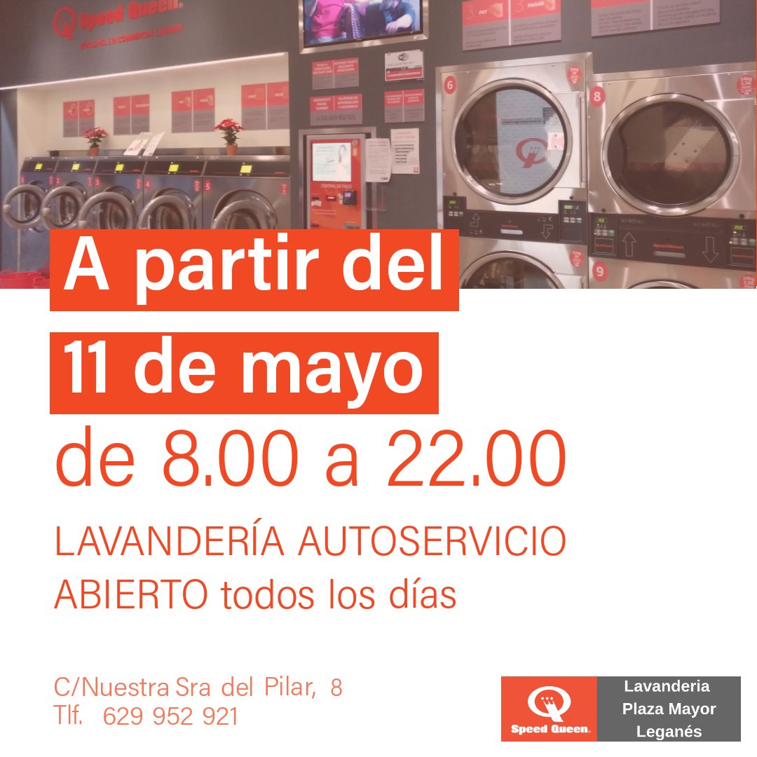 SQLeganes's tweet photo. @Leganews Holaaa 👋 hemos vuelto a nuestro horario habitual 😉 de 8.00 a 22.00h x 365 días 👇 https://t.co/fjHTGotboW
